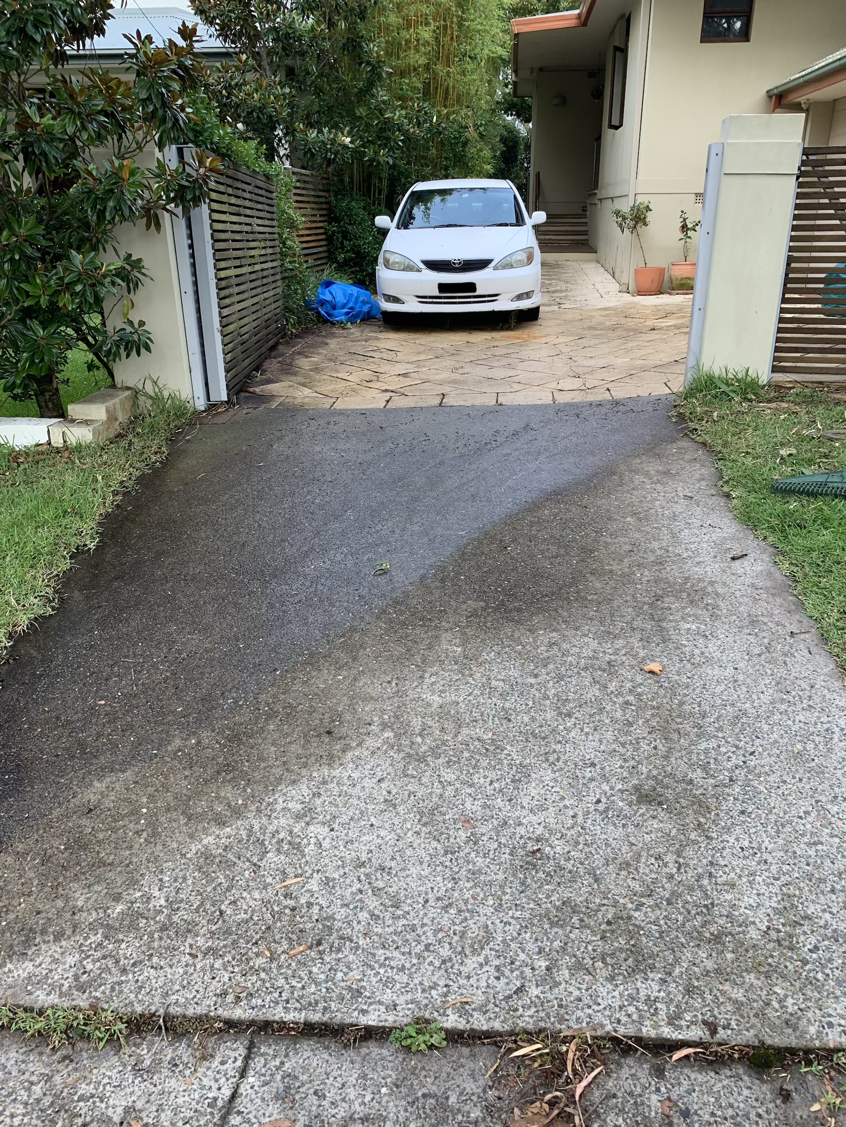 After: Yard clear-out